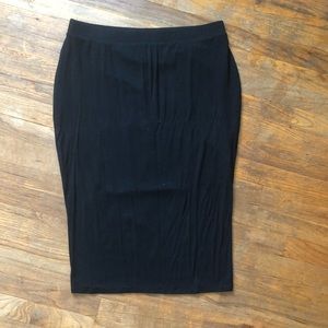 Jersey Pencil Skirt